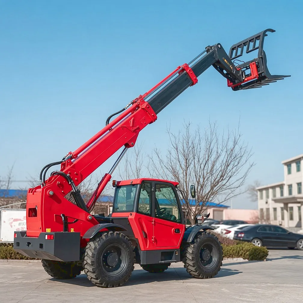 Leaf chain application in telescopic handler agricultural environment